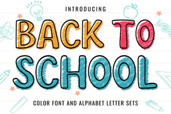 Creative Back to School Font Ideas for Design Projects