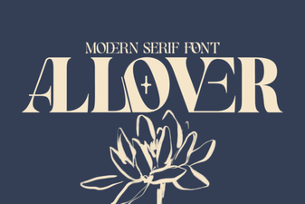 Modern Allover Font for Creative Design Projects